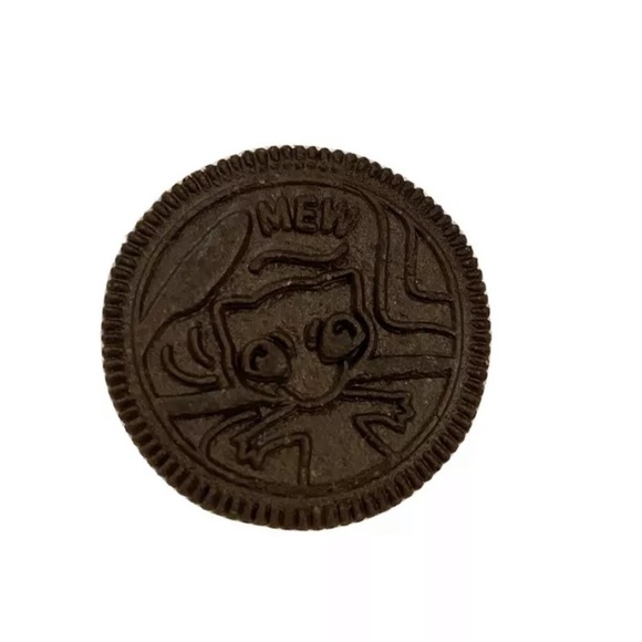 Single MEW Cookie - Pokémon x OREO Limited Edition Cookie Rare Character